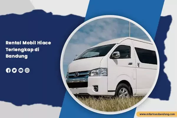 rental mobil hiace terlengkap di bandung